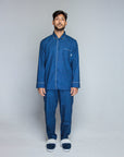 Navy Dots Pyjama Shirt