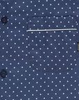 Navy Dots Pyjama Shirt