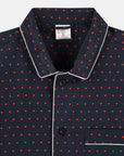 Navy Luv Pyjama Shirt