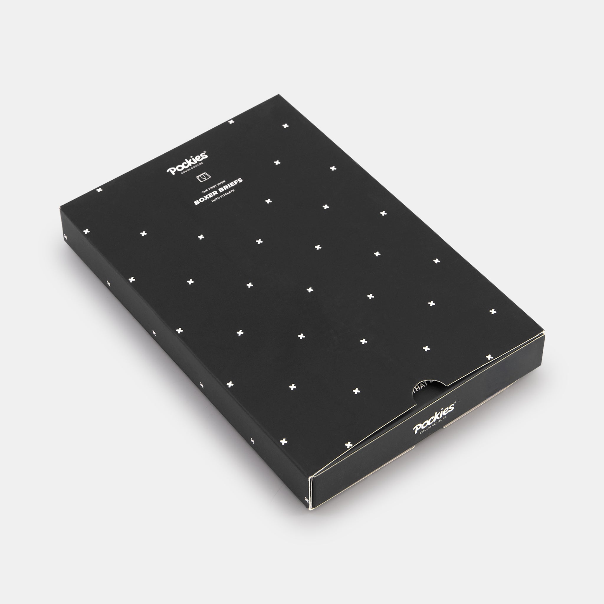 Black X's Boxer Briefs (2-pockets)