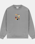 Plantlamp Crewneck Grey