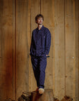 Ski Man Pyjama Shirt - Navy