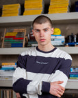 Stijn: 184CM/6'0 wearing size M.
