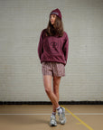 Striped Boyfriend Boxers - Red/Pink