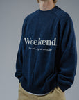 Weekend Knit - Navy