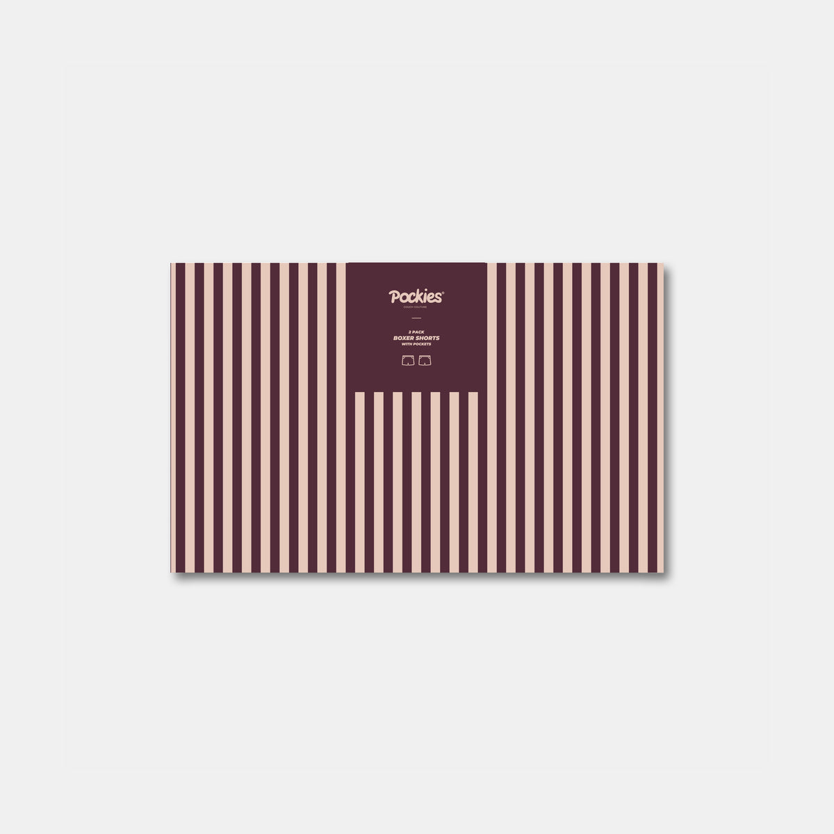 2-Pack Striped Boxers NR/PC