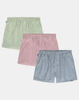3-Pack - Striped Boxers