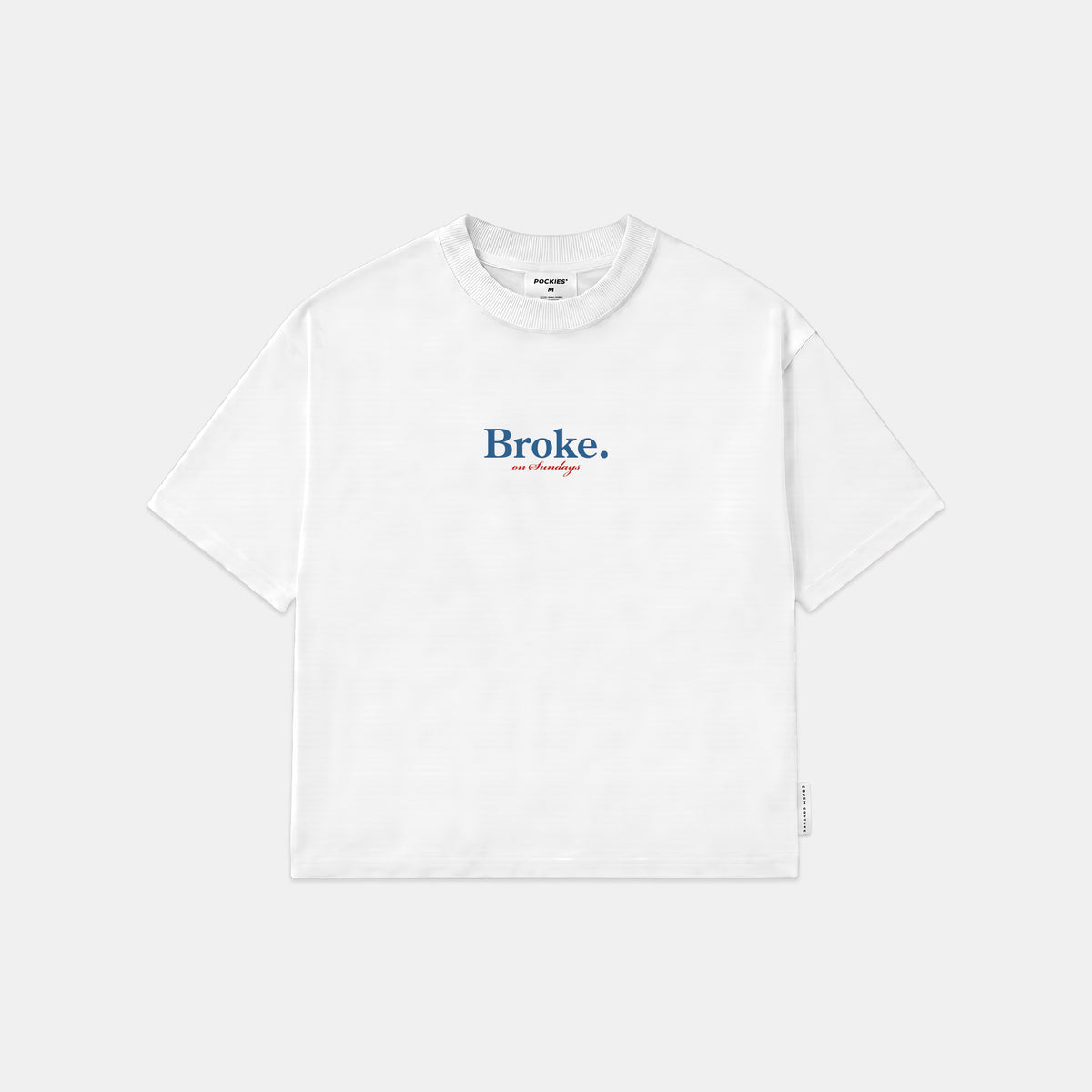 Broke Tee - White