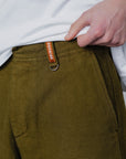 Canvas Cottage Trousers - Khaki