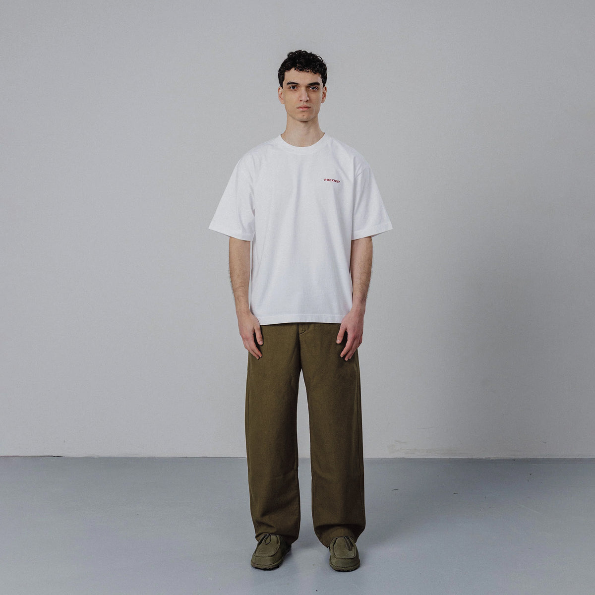 Canvas Cottage Trousers - Khaki