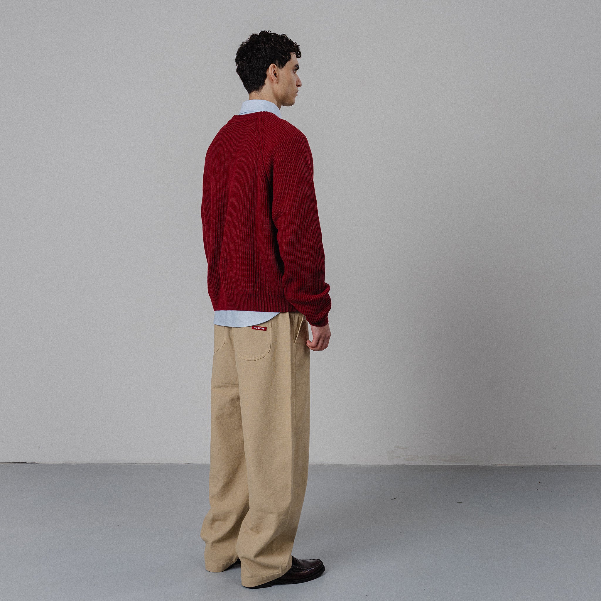 Crew Knit - Red