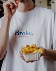 Broke Tee - White