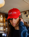 11 a.m. Dad Cap - Red