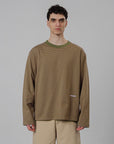 Striped LS - Green/Dusty Pink/Forest Green