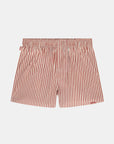 Pocketless Terracotta Striped
