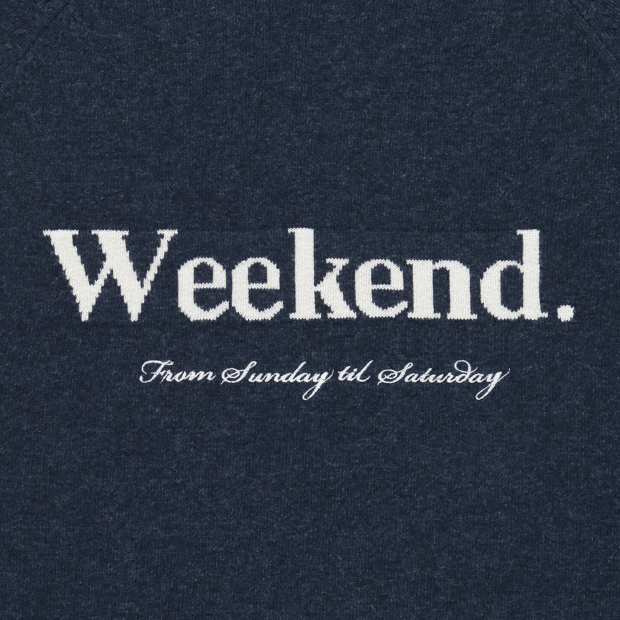 Weekend Knit - Navy