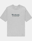 Weekend Tee - Grey Melange