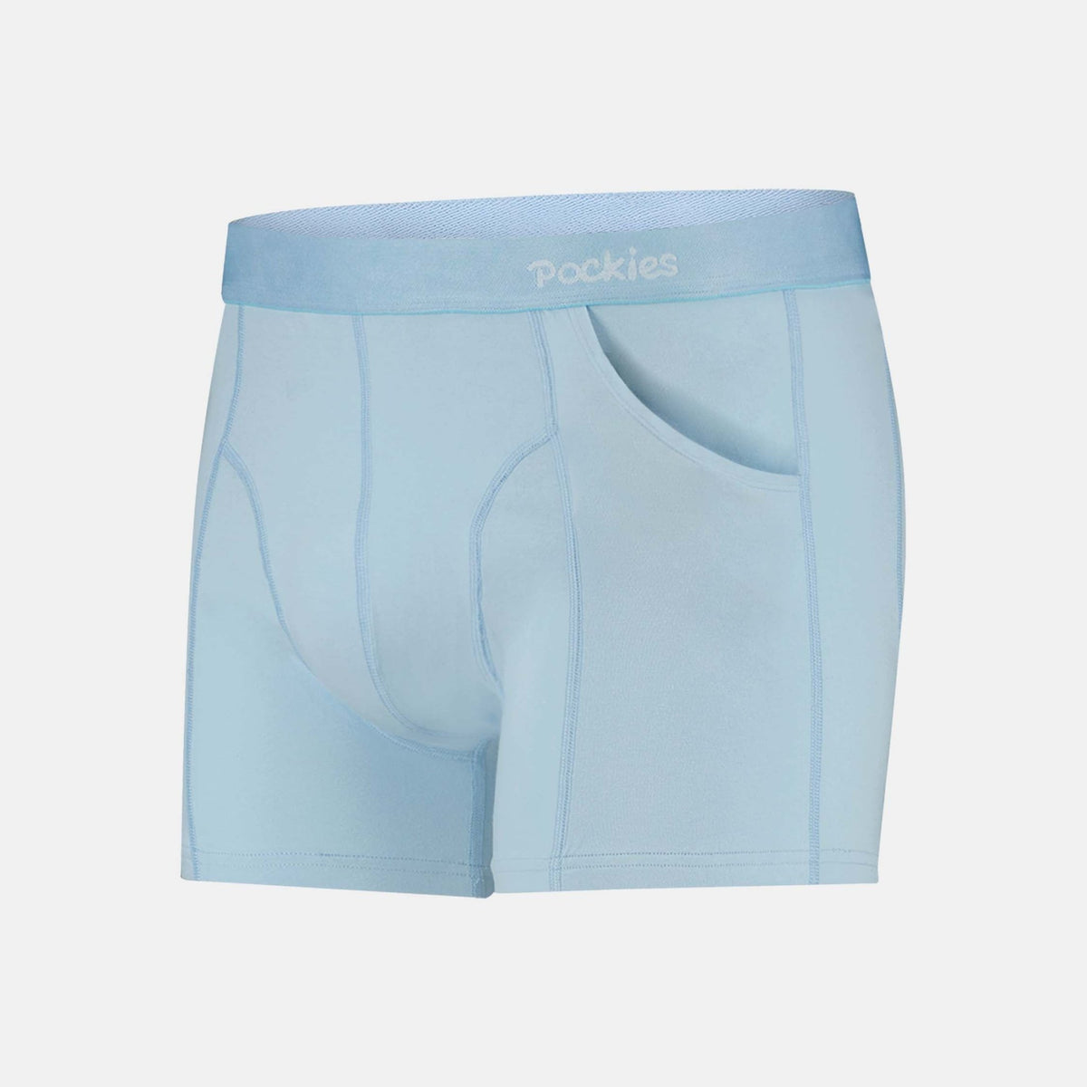 Begbie Boxer Pockies® - Baby Blue Boxer Briefs
