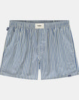 Blue Striped - Boyfriend Boxers