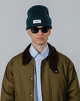 Bold Logo Beanie - Forest Green