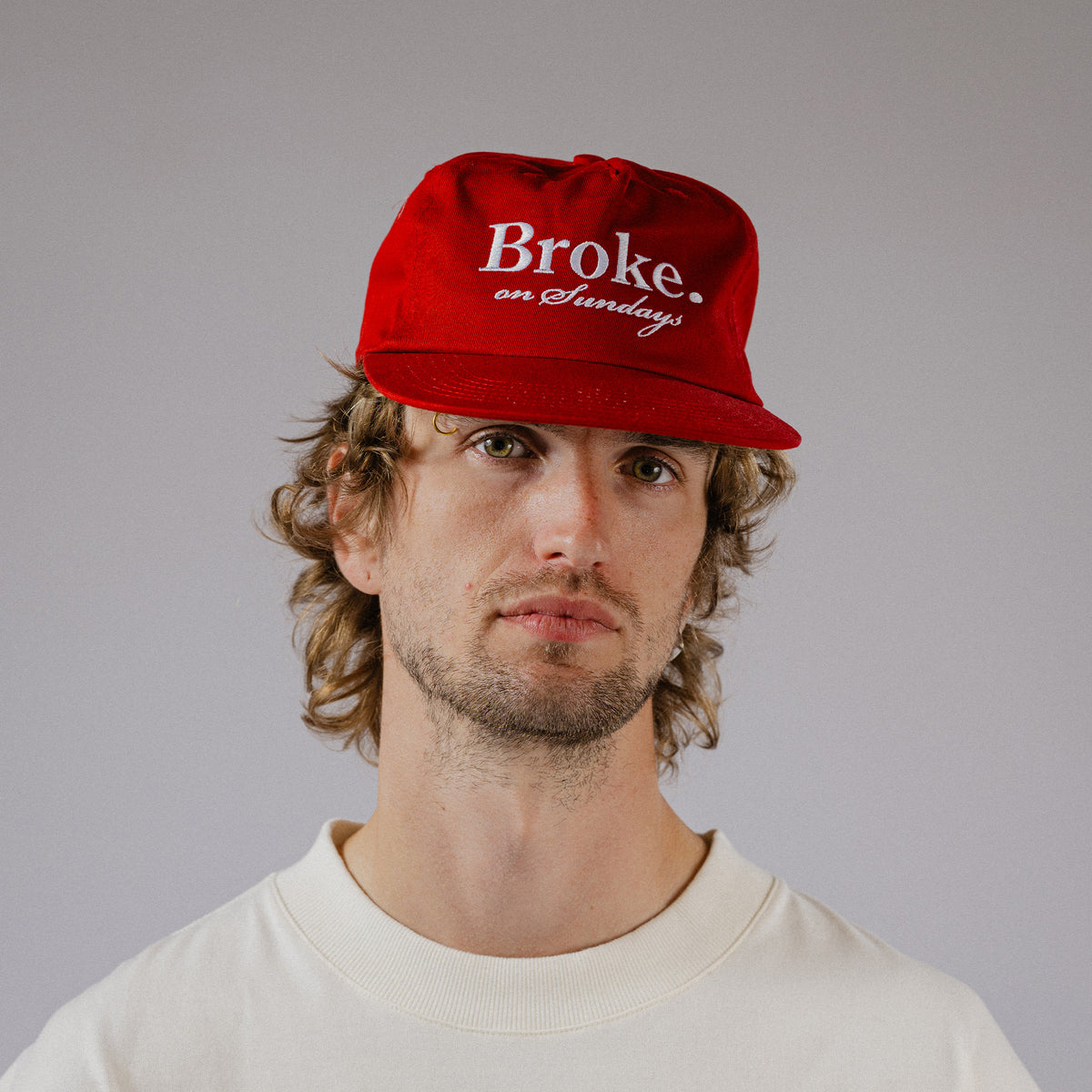 Broke Cap - Red