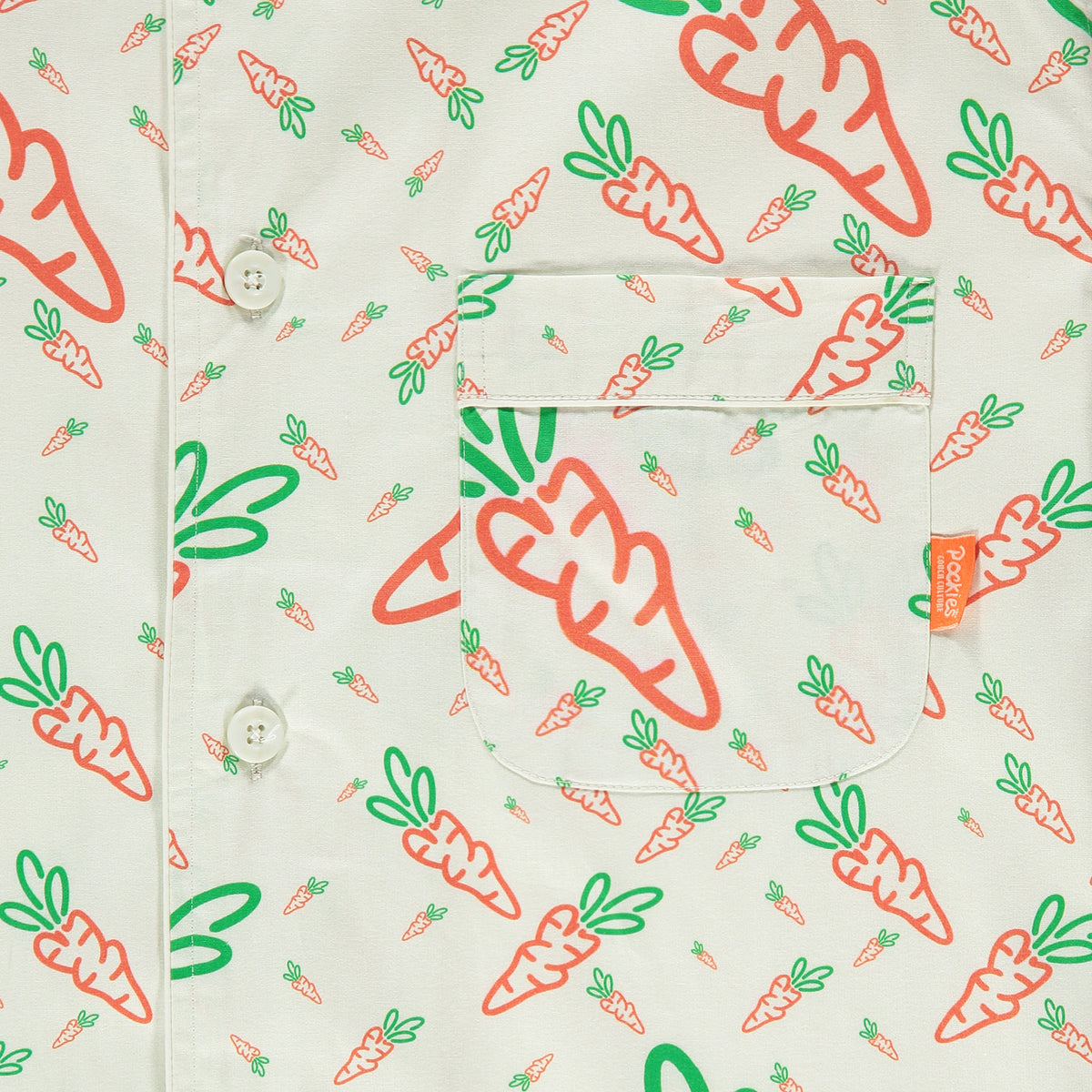 Carrots by Pockies Pajama Shirt