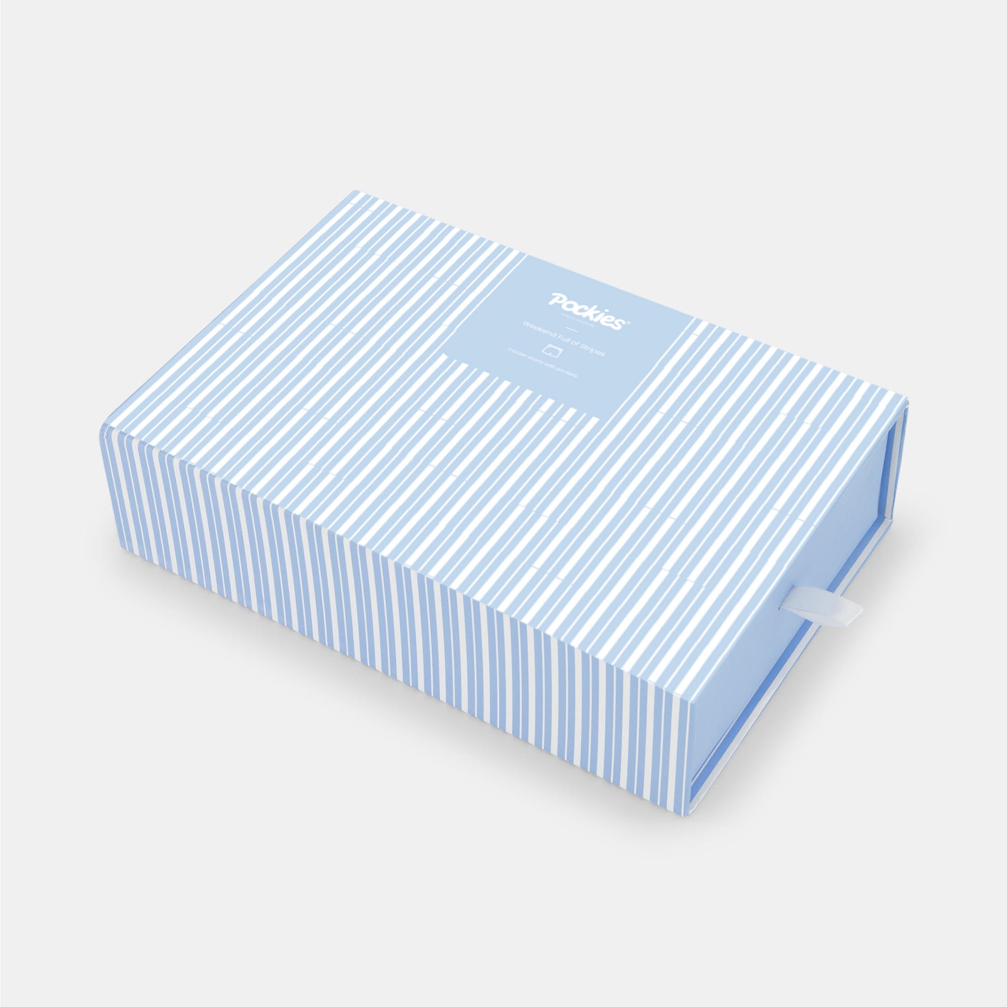 2-Pack Striped Gift Box