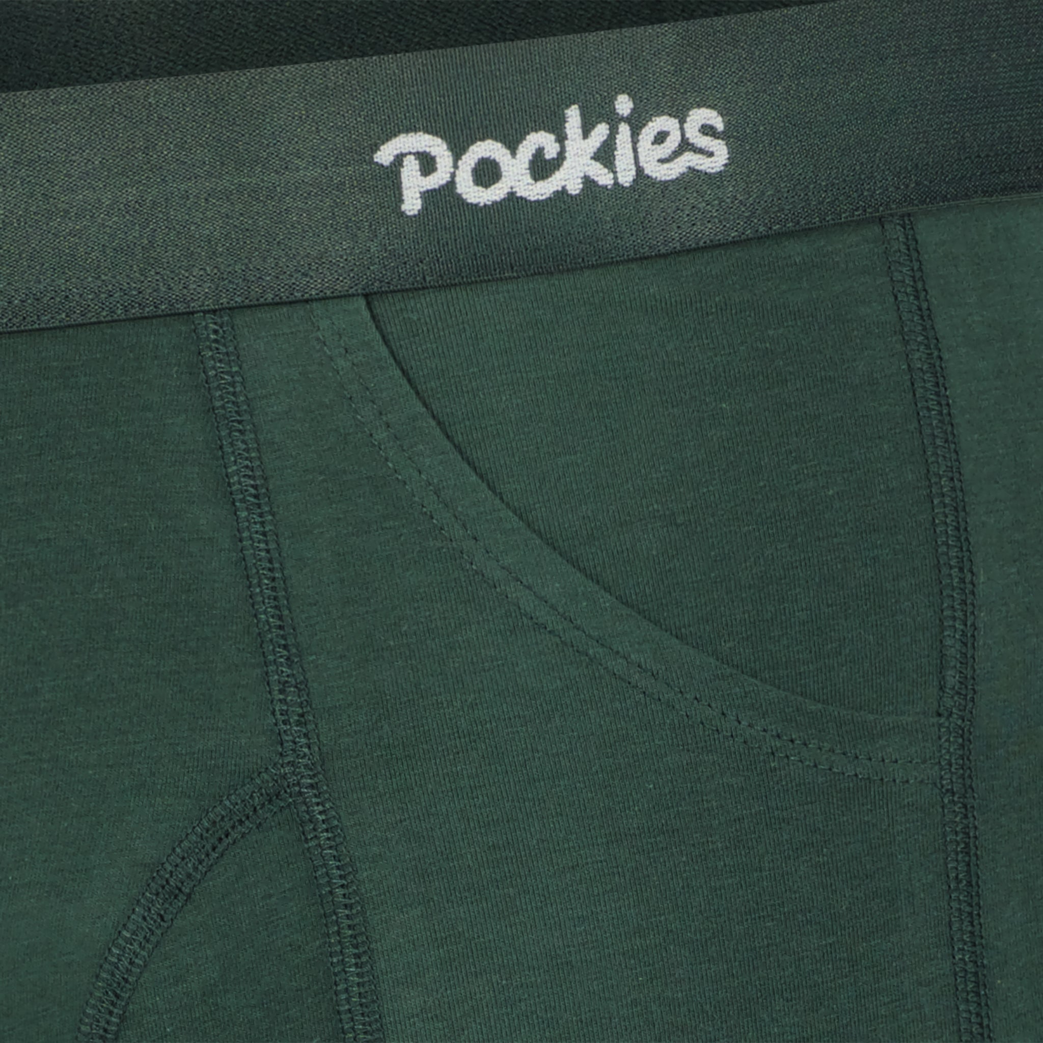 Green Boxer Briefs (2-pockets)