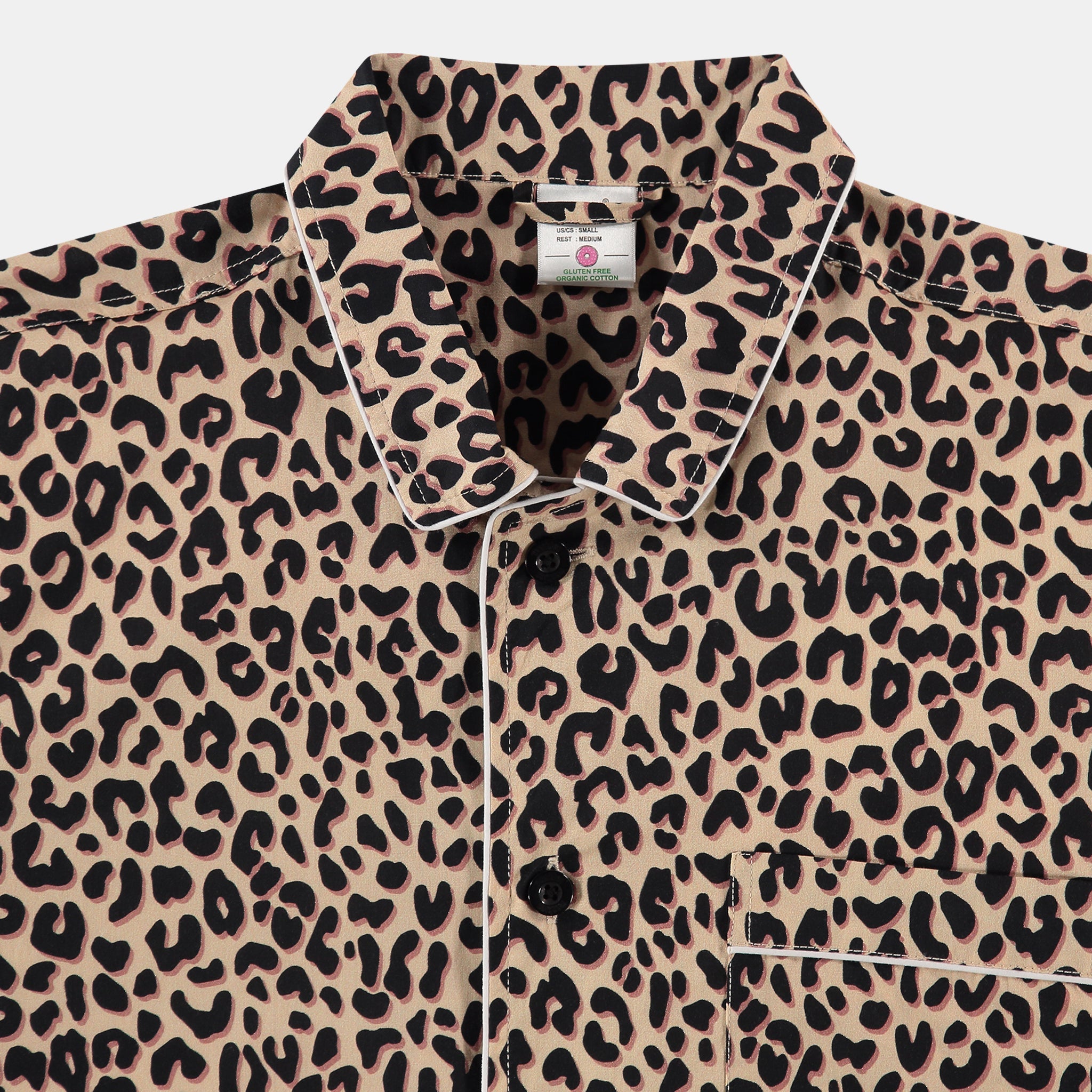Leopard Pyjama Shirt