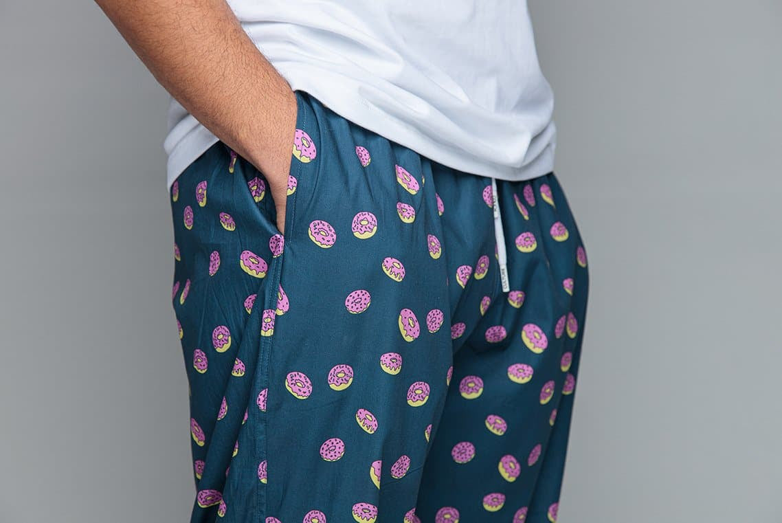 Navy Donut Pyjama Pants