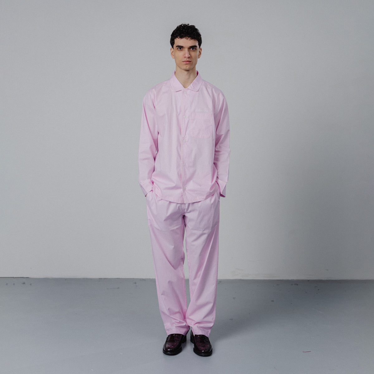 Pink Pyjama Shirt