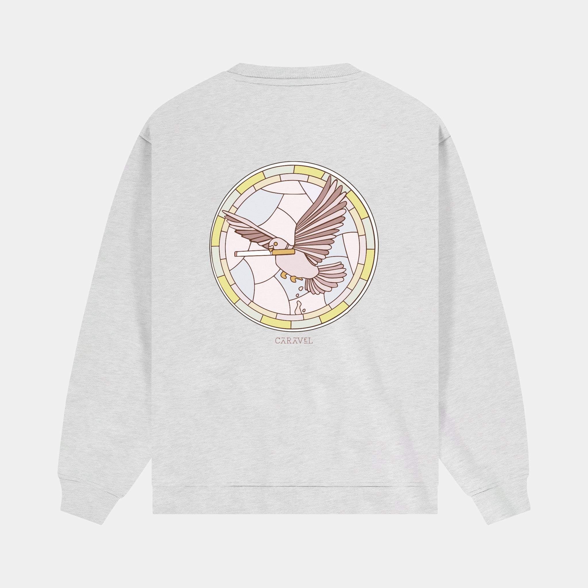 Pockies for Caravel - Cig Pigeon Crewneck