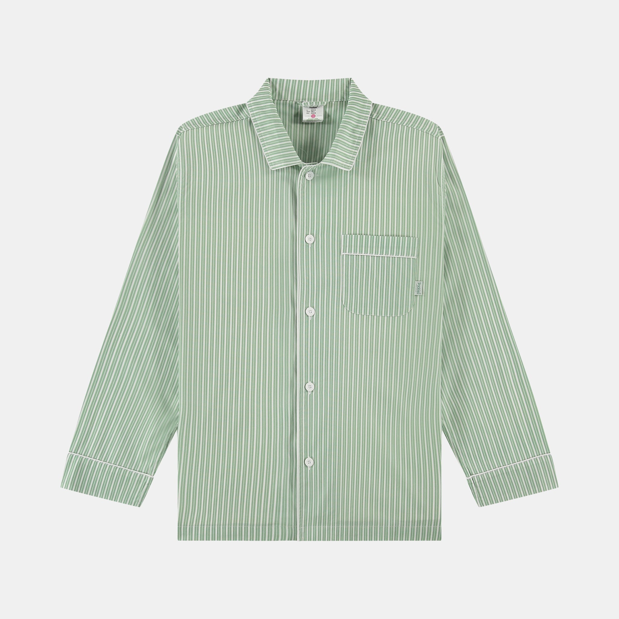 Green Doubles Pyjama Shirt