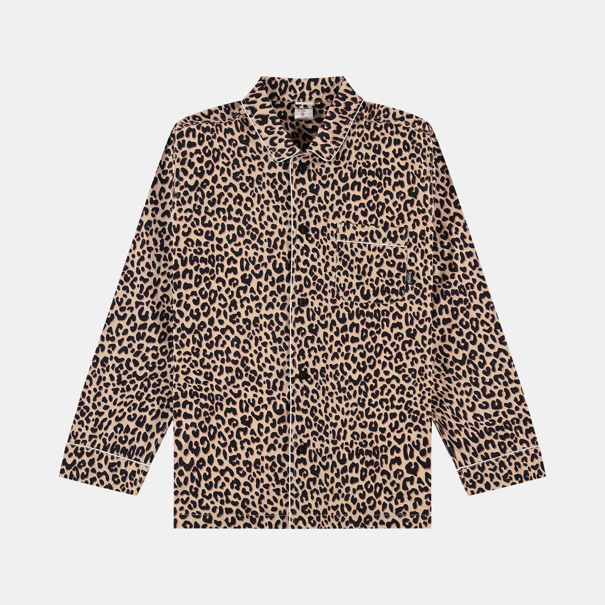 Leopard Pyjama Shirt