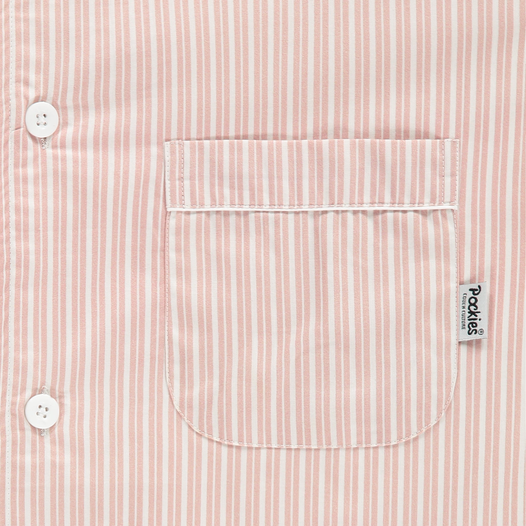 Pink Doubles Pyjama Shirt