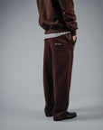 Ski Man Faux Pants - Brown